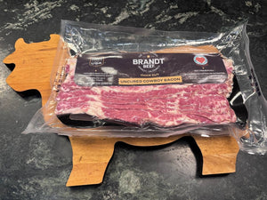 12 oz Uncured Cowboy Bacon (Beef Bacon)